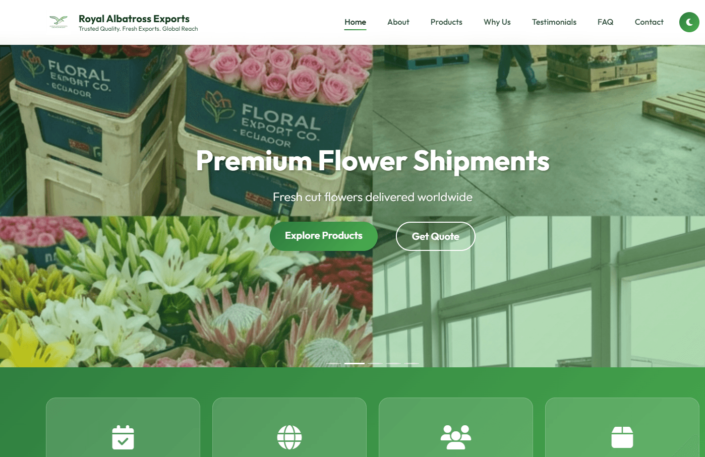 Royal Albatross Exports